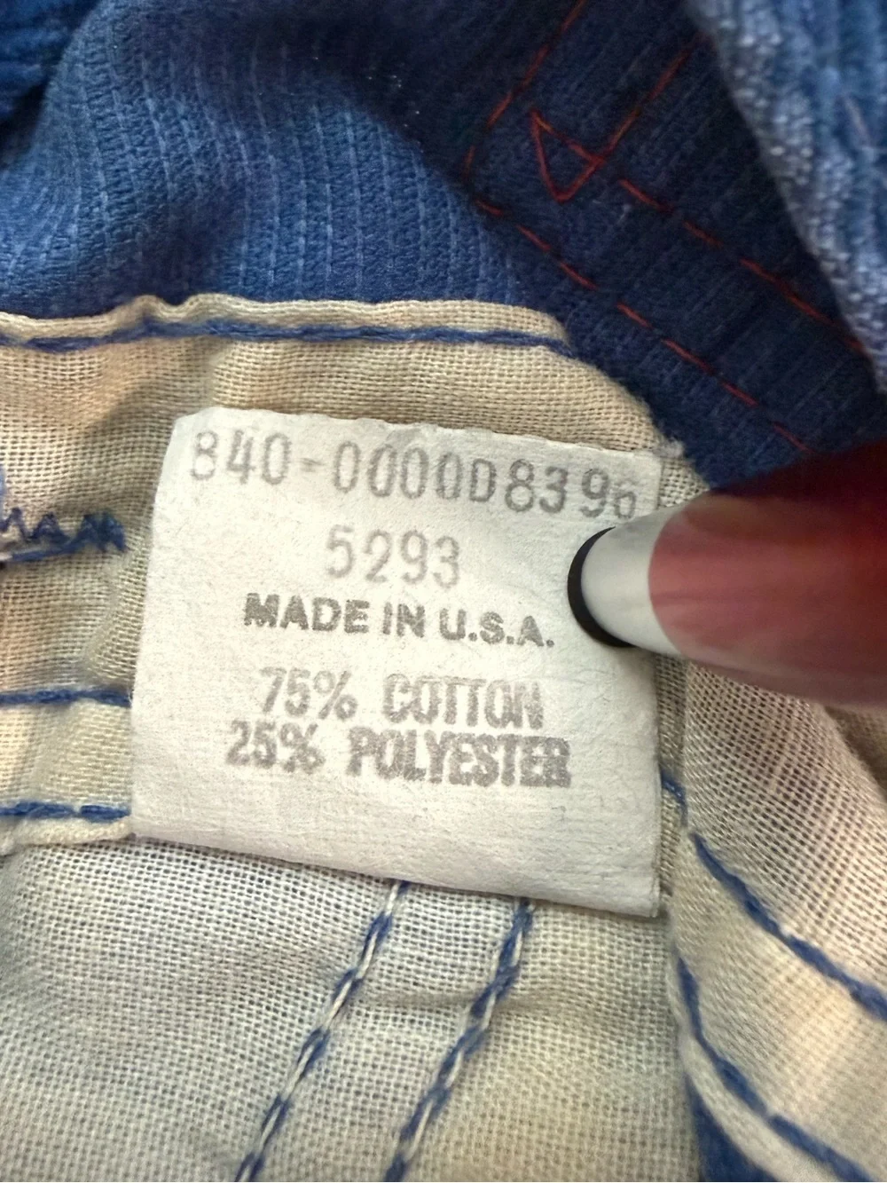 Vintage OshKosh B’Gosh USA Blue Corduroy Overalls Baby 12M Color Block Snap Leg